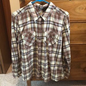 Flannel button down